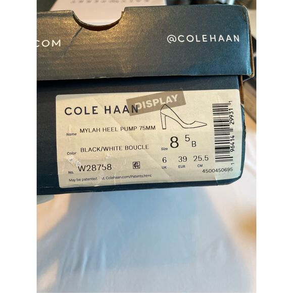 NIB Cole Haan Women's Mylah Boucle Heel Pump, 8.5 - Picture 7 of 9